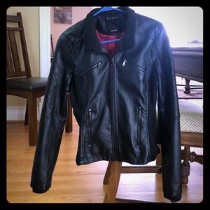 Faux Leather Jacket